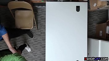 Preview 2 of Munel Farrera - Hot kleptomaniac teen busted by securitys big cock