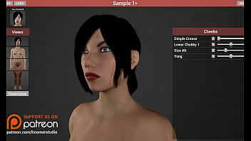 Preview 2 of Gemini Movi - Super DeepThroat 2 Adult Game on Unreal Engine 4 - Costumization - [WIP]