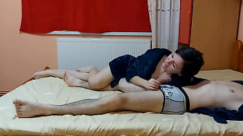 Preview 2 of Julie Carmen - I fucked my girlfriend&#039_s tight pussy while her parents weren&#039_t home