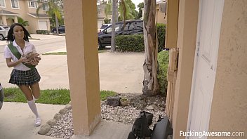 Preview 1 of Aaoan Porn - Scout Girl Megan Rain Gets Her Ass Fucked