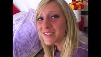 Preview 1 of Stepmom Freinds Fuck - CARMEN KINSLEY Cute 19 YO Blonde Huge Cock POV Blowjob and Facial