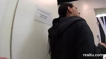 Preview 1 of Www Videofock Com - Glamorous czech nympho is seduced in the mall and screwed in pov