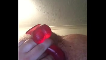 Preview 4 of Shewolf Missa - Tight virgin ass with toy
