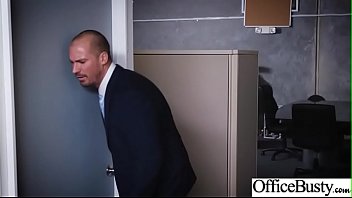 Preview 3 of Mistress Holly Heart - Hot Sex In Office With Big Round Boobs Girl (Lennox Luxe) video-17