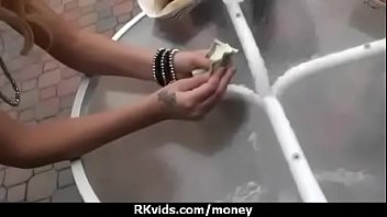 Preview 2 of Mild Big Boobs - Porn Casting Teen for Money 20