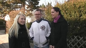 Preview 1 of Pf Techer - Gina Casting - Vivian und Chris
