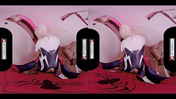Preview 3 of Affect 3d Girlfriend 4 Ever - VRCosplayX.com Spider Gwen Blowing Your Mind With Her Mouth And Pussy VRPorn