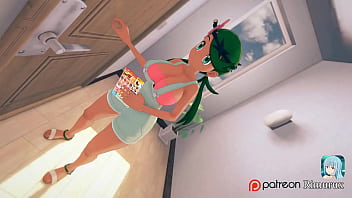Preview 1 of Selping Gill - Mallow promocionando su restaurante (Koikatsu)