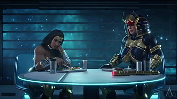 Preview 1 of Jump Riding - Wonder Woman x Big Barda[Amazonium]