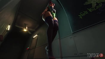 Preview 1 of Homo Teenfuck - StarFire x Raven- TokPok3D