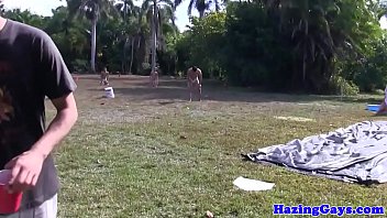 Preview 2 of Sannyleyon Sax - Amateur gay teens assfucking outdoors