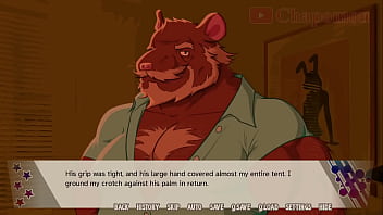 Preview 1 of Nude Easing You - Young Twink Hooks Up with DILF,  You Won&#039_t Believe What Happens After! Daddy Say My Name Demo Reading Furry VN