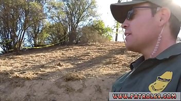 Preview 4 of Naked Oral - Male police stripper xxx Border Hopping Redhead Loves Cock