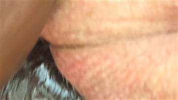 Preview 4 of Rusian Gangbang - Close up fingering and hardcore pussy fucking for big juicy fat ass white girl with big boobs in dress and huge creampie