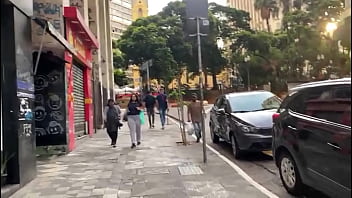 Preview 2 of Www Xxx Yoga Movise - Passeando com garotas com coleiras no centro de sao paulo / Mulheres na coleira em Exibicionismo na rua / gostosas de coleira na rua