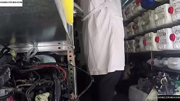 Preview 1 of Backstage Teens - Fucking with the quality inspector