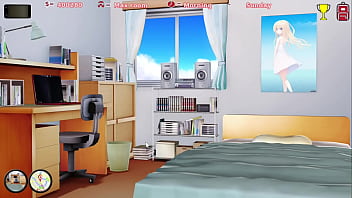 Preview 2 of Perkosa Ibu Japan Sex - Max&#039_s Life Temporada 2 Cap 113 - sexy monja rubia me hace una paja