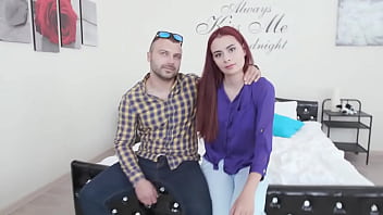 Preview 1 of Www Xxx 4boy Donloding - Hot Redhead Scyley Jam Gets Creampied While Her Cuck Husband Watches