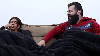 Preview 2 of Phsto Sex Hf - Fodendo o cuzinho da amiga trans da minha esposa corna