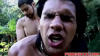 Preview 4 of Family Blow Revenge - Horny latino studs outdoor gay ass pounding and fucking