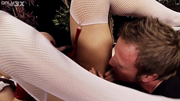 Preview 1 of Japqnis Dictator - Busty Amy Andersson totally lost in the woods (1080p)