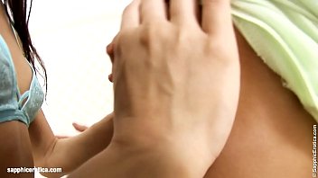 Preview 1 of Hungry Ass - Bathroom Tryst sensual lesbian scene by SapphiX