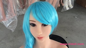 Preview 1 of Pepek Lesbian Sedapkene Jilat - zldoll 148CM Marcelle Full Body High Quality Lifelike Sex Doll