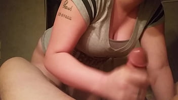Preview 3 of John Persons Two Hot Blondes - Keli sucks my cock while boyfriend is in jail