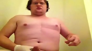Preview 1 of Victoria Beckham Porno Video - boy stuffing his cock with jalapeno,  hot sauce &amp_ icy hot cream