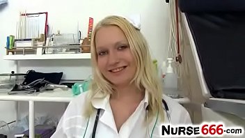 Preview 1 of Ayle Anne - Grace a Czech uniform blondie is filthy nurse