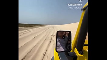 Preview 3 of British Amaju - Na praia