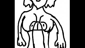 Preview 3 of Mai Gerex Kazen Sister - Cubana hecha por incre&iacute_blemente sexy dibujo a una polla de dibujo