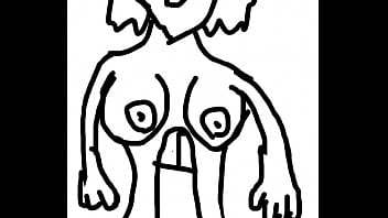 Preview 1 of Mai Gerex Kazen Sister - Cubana hecha por incre&iacute_blemente sexy dibujo a una polla de dibujo