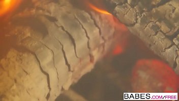 Preview 1 of Hairy Granny Slideshow - Babes - Step Mom Lessons - Cozy By the Fire starring Jay Smooth and Christiana Cinn and Jasmine Jae