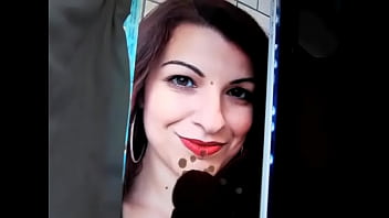 Preview 3 of Italian Slut Emy - Anita Sarkeesian Cum Tribute #1