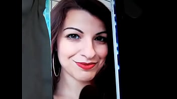 Preview 1 of Italian Slut Emy - Anita Sarkeesian Cum Tribute #1