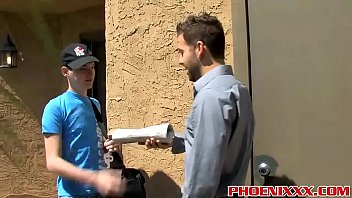 Preview 1 of Videosz Wap - Handsome Preston Steel fucks Noah in his twink asshole
