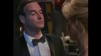 Preview 1 of Gloves Get Cumshot - Classy blonde lady fucked by big cock of freaky ugly bastard (1)