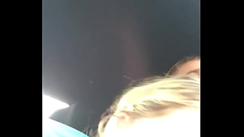 Preview 4 of Lexy Littel - Sexy blonde slut sucks my cock in my truck