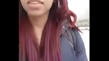 Preview 1 of Birthing1 - Girl showing boobs in public place