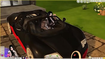 Preview 3 of Ben 10 Xxx All Video - Sims 4 Puta se lo mama a puertorrique&ntilde_o en Lamborghini