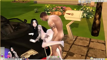 Preview 4 of Ben 10 Xxx All Video - Sims 4 Puta se lo mama a puertorrique&ntilde_o en Lamborghini