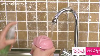 Preview 2 of Sani Leyoni Sex - How to clean fleshlight