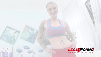 Preview 1 of Xxx Videossunny Leone - Hardcore slut Mila Milan takes 100% Double anal with 3 Monster cocks