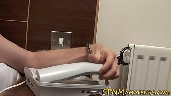 Preview 1 of Old Wowomen - Cfnm amateur licks dick