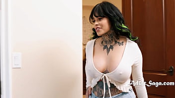 Preview 1 of Katrina New Sexy - Thick And Short Housewife Celebrates Peace With Her Dildo Collection
