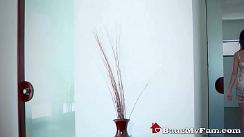 Preview 1 of Son Ride Boydi - Sexy Stepmom Silvia Saige Catches Masturbating &amp_ Joins In