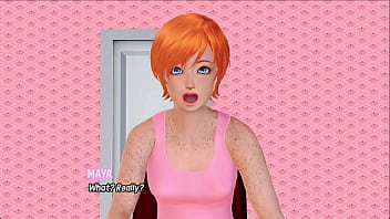 Preview 1 of Sarah Feet - Max&#039_s Life Temporada 3 Cap 148 - follando con mi amiga y luego una orgia en el club nocturno