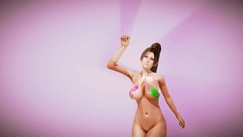 Preview 4 of Porno Com Irmans - Mai shake boobs 3d dance manbo