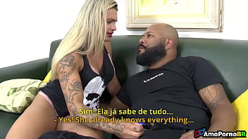 Preview 2 of Tied By Tgirl - Meu Padrasto queria namorar comigo - AmoPornoBR